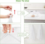 HBlife 7 Pack Pop-Up Mesh Food Cover Tent - Image 7