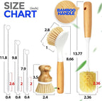 Holikme 6 Pack Dish Brush Kitchen Brushes Set - Image 5