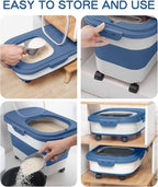 20-30 Lbs Rice Storage Container, Collapsible Food Storage Containers - Image 4