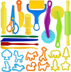 LCY WEDSHI Dough Tool Set, Dough Accessories Includes Animal Molds, Cutters by LCYWEDSHI