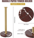 Koville Paper Towel Holder Countertop, Standing Paper Roll Holder - Image 2