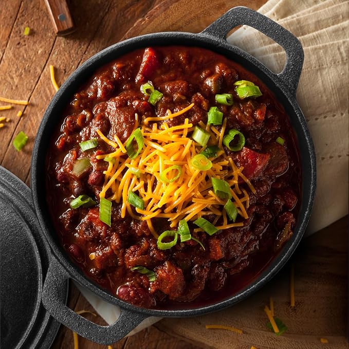 COMMERCIAL CHEF 3.4 Quart Cast Iron Dutch Oven - Image 6