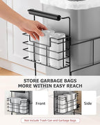 Bulado Pull Out Trash Can Under Cabinet, Under Sink Trash Can Kit - Image 2