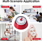 Visual Timer, Teeloray 60-Minute Countdown Timer, Kitchen Timer - Image 7