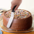 3 Metal Cake Offset Spatulas, 6 8 & 10 Inch Frosting Angled Icing Spatula - Image 6