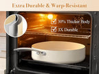 PekGema Ceramic Pots and Pans Set, Nonstick Kitchen Cookware, Oven Safe Cooking - Image 4