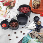 Plastic Measuring Cup & Spoon Set – 8-Piece - Image 5