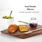 ChefAide 3 Pieces Silicone Spatula Set, Food Grade Rubber Spatula, Upgrade - Image 6