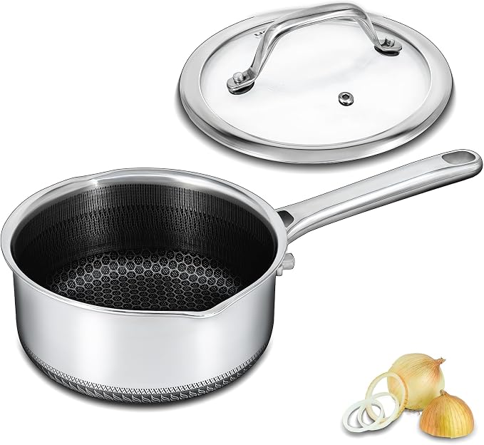 Hybrid Nonstick 3 QT Saucepan by Unknown