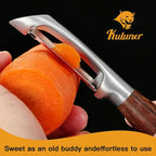 Serrated Blade Premium I Type 304 Stainless Steel Multifunctional Kitchen - Image 3