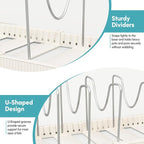 Pots and Pans Organizer for under Cabinet, Pan Pot Organizers inside Cabinet - Image 5