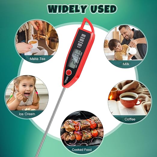 Copkim 6 Set Waterproof Food Thermometer - Image 7