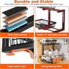Under Sink Organizer, 2 Pack 2 Tier Under Sink Organizers and Storage, Slide - Image 5