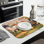 Dish Drying Mat Drainer Pads - Image 3