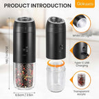 Gravity Electric Salt Grinder Set - Image 2
