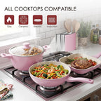 Kikcoin Pots and Pans Set Non Stick 31 Piece Kitchen Nonstick Cooking Cookware - Image 4