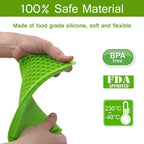 Silicone Mini Ice Cube Trays 2 Pack, 160 Small Ice Cube Molds Easy Release - Image 2