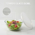 5 Quart Deep Big Glass Bowl - Image 4