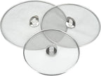3 PCS Splatter Screen for Cooking, 25/29/ 33 cm Stainless Steel Grease Splatter by Zalaxt