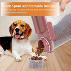 LEAWALK 5Lbs Airtight Cat Dog Food Storage Container - Image 2