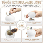 Salt and Pepper Grinder Set of 2 - Image 5