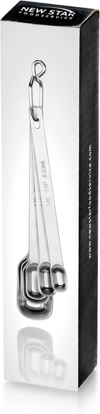 New Star Foodservice 43136 Stainless Steel 18/8 Measuring Spoons - Image 5