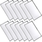 Mimorou 12 Pcs Baking Sheet Stainless Steel Cookie Sheet Small Metal Pans by Mimorou
