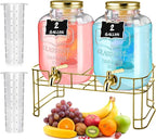 FillTouch 2 Pcs Glass Drink Dispenser by FillTouch