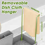 Ewaiira Stainless Steel Sink Caddy, Sponge Holder - Image 7