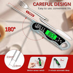 Meat Thermometer Digital，IP67 Waterproof Cooking Thermometer - Image 5
