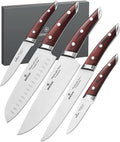 Brewin CHEFILOSOPHI Japanese Chef Knife Set 5 PCS by EnjoyEveryCutWithBrewin