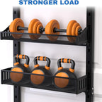 coobest 8-Tier Over the door Spice Rack Organizer, Large Heavy Duty Metal Wall - Image 6
