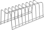 Pot Lid Organizer, Kitchen Pot Lid Rack Holder, Rest Cutting Board, Baking Sheet - Image 2