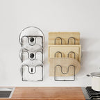 ORDORA 2 Pack Pot Lid Organizer Rack - Image 9