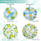 2 Large Reusable Beeswax Bowl Covers - Image 3