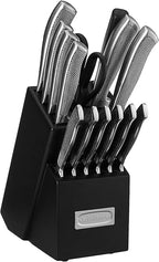 CUISINART Block Knife Set, Lightweight, Stainless Steel, Durable & Dishwasher - Image 2