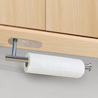 DEKAVA Under Cabinet Wall Mount Paper Towel Holder, Self-Adhesive Bar, - Image 2