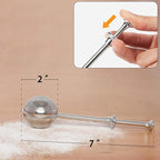 HULISEN Flour Duster for Baking, One-Handed Operation, 304 Stainless Steel - Image 7