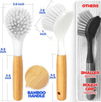 Holikme 3 Pack Dish Brush Set - Image 6