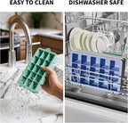 Silicone Ice Cube Tray 3 Pack, HANCELANT Ice Cube Mold, Ice Trays - Image 6