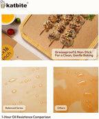 Katbite 220 Pcs Parchment Paper Sheets, 12x16 Inches Unbleached Baking Paper - Image 4