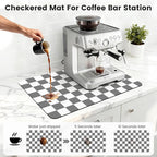 16" x 24" Checkered Dish Drying Mat - Image 3