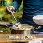 4 Ounce Stainless Steel Perforated Portion Control Ladle Spoon - Image 5