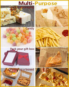 Katbite 100 Pcs Sandwich Wrapping Paper, 12x12 inch Food Basket Liners - Image 6