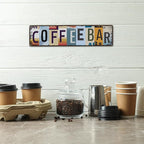Coffee Bar Sign for Coffee Bar Decor, Retro Tin Metal Sign, Rustic Farmhouse - Image 4