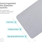 Deepstone Diatomite Stone Dish Drying Mat – Fast-Drying Natural Diatomaceous - Image 7