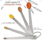 5 Pcs Mini Measuring Spoons Set - Image 3