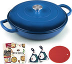 Overmont Enameled Cast Iron Dutch Oven by Overmont