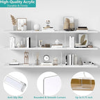 10 PCS Shelf Dividers for Closet Organization Acrylic Clear Closet Shelf - Image 3