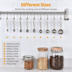 Measuring Spoons: U-Taste 18/8 Stainless Steel Measuring Spoons Set of 9 Piece: - Image 2
